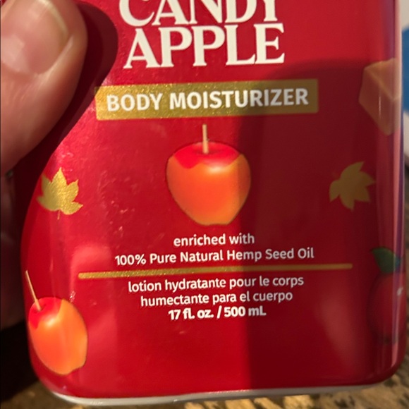 Hempz Caramel Candy Apple Body Moisturizer - Red - Picture 2 of 5